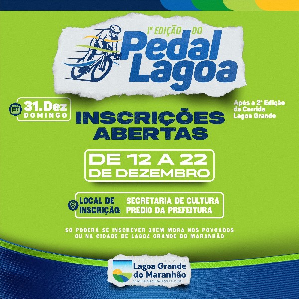 1ª Edição  Pedal Lagoa 